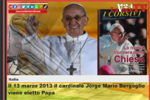 Il 13 marzo 2013 il cardinale Jorge Mario Bergoglio viene eletto Papa
