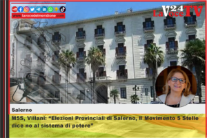 M5S, Villani Elezioni Provinciali di Salerno, Il Movimento 5 Stelle dice no al sistema di potere
