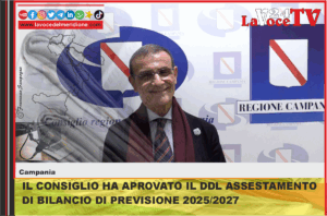 IL CONSIGLIO HA APROVATO IL DDL ASSESTAMENTO DI BILANCIO DI PREVISIONE 2025 2027