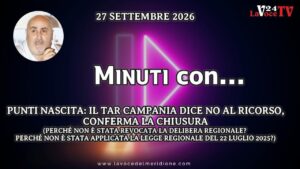 10 minuti con... del 27 settembre 2026
