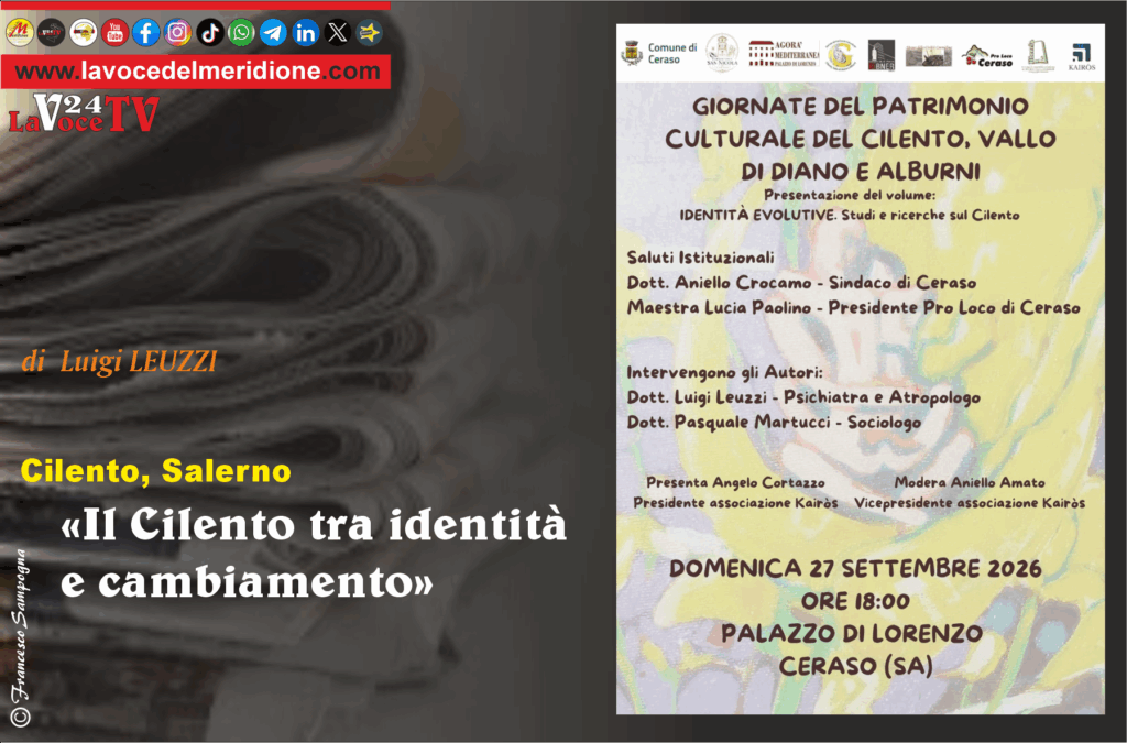 Il Cilento tra identità e cambiamento