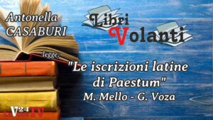 LibriVolanti del 24 settembre 2026 - Le iscirizioni latine di Paestum-Miniatura