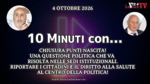 10 minuti con... dEL 04 OTTOBRE 2026
