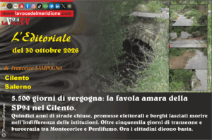 5.500 giorni di vergogna - la favola amara della SP94 nel Cilento