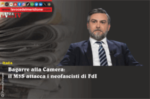 Bagarre alla Camera il M5S attacca i neofascisti di FdI