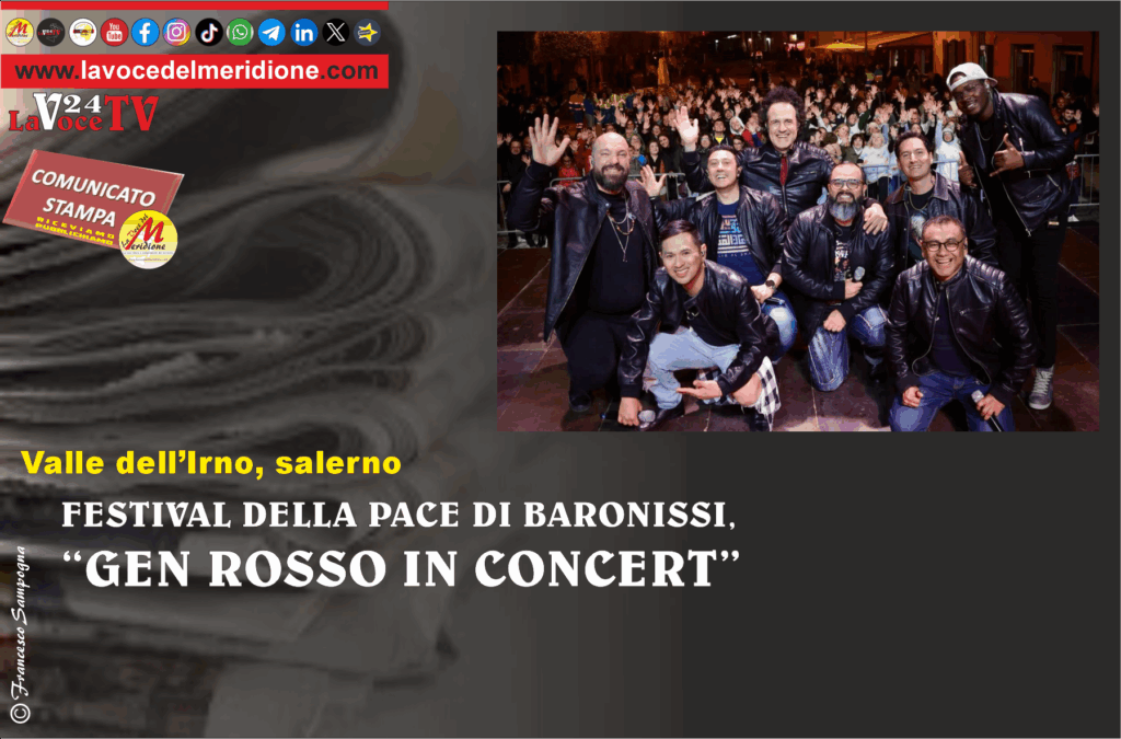 FESTIVAL DELLA PACE DI BARONISSI, GEN ROSSO IN CONCERT