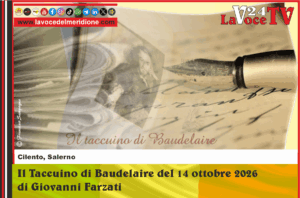 Il Taccuino di Baudelaire del 14 ottobre 2026 di Giovanni Farzati