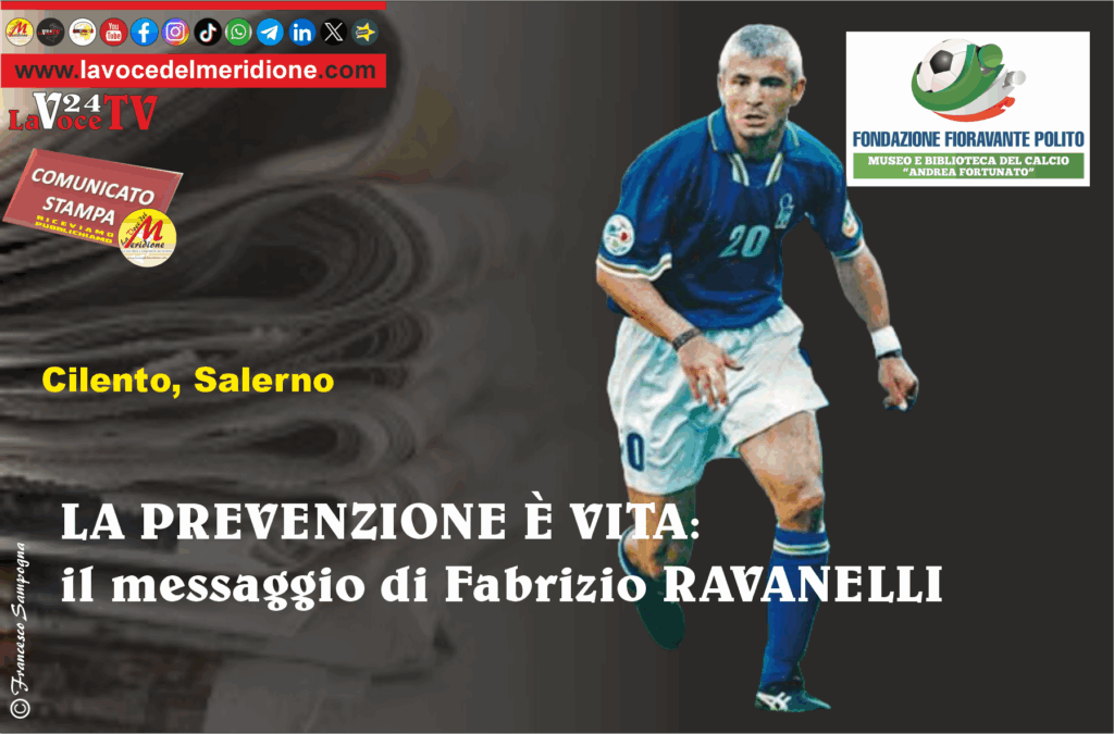 LA PREVENZIONE È VITA il messaggio di Fabrizio RAVANELLI