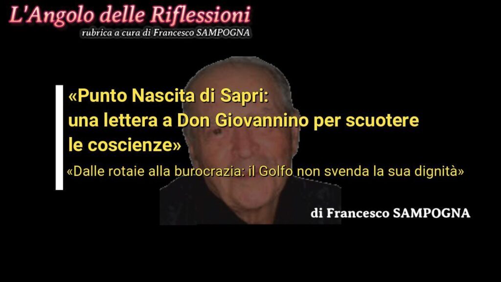 L'ANGOLO DELLE RIFLESSIONI Lettera aperta a Don Giovannino 24 ottobre 2026-Miniatura