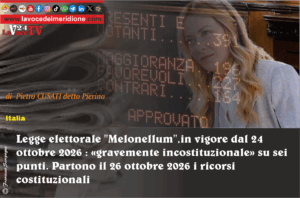 Legge elettorale Melonellum