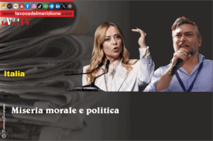 Miseria morale e politica