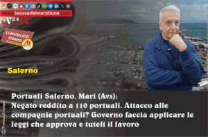 Portuali Salerno. Mari (Avs)