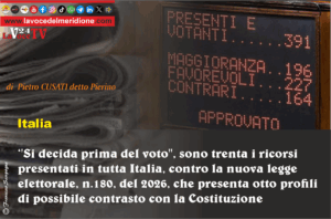Si decida prima del voto', sono trenta i ricorsi  Costituzione