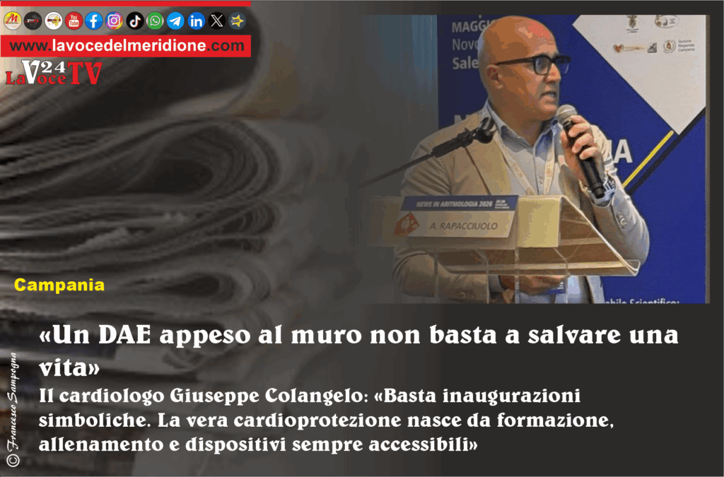 «Un DAE appeso al muro non basta a salvare una vita»